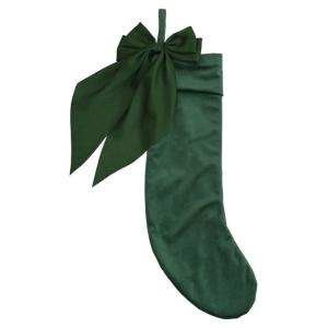 Christmas Stockings Candy Gift Bag Lovely Bows Christmas Hanging Socks Christmas Socks For Fireplaces Decoration