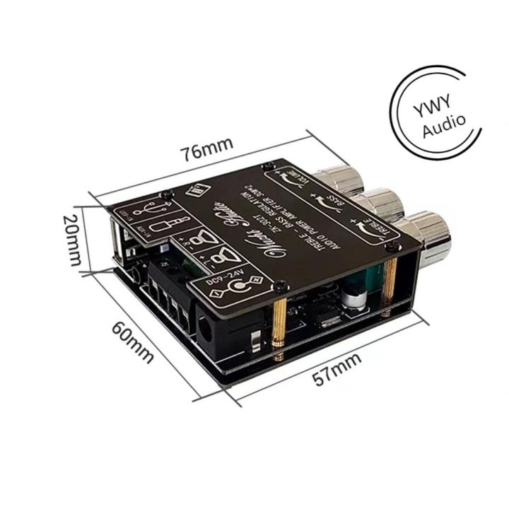 ★YWY Audio★แอมป์จิ๋ว ZK 302T แอมจิ๋ว บลูทู ธ 5.0 ซับวูฟเฟอร์เครื่องขยาย ...