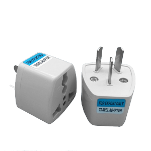 Travel Adaptor Tipe A / I Over Steker 2 Pin USA 3 Pin AUS Gepeng Colokan Listrik Kaki Dua Kaki Tiga