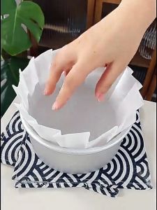 4/6/8Inch Paper Mould For Basque Burnt Cheesecake 50PCS Cupcake Paper Liner Fold-Free Cake Oil Paper Tray Oil-Proof Pad