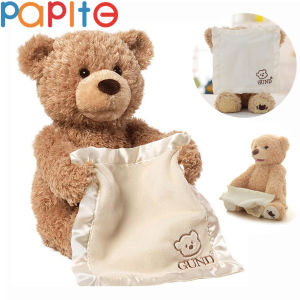 PAPITE[Ready Stock]Electric Peekabooตุ๊กตาหมีเท็ดดี้ร้องเพลงเล่าเรื่องประกอบเด็กของขวัญเด็ก