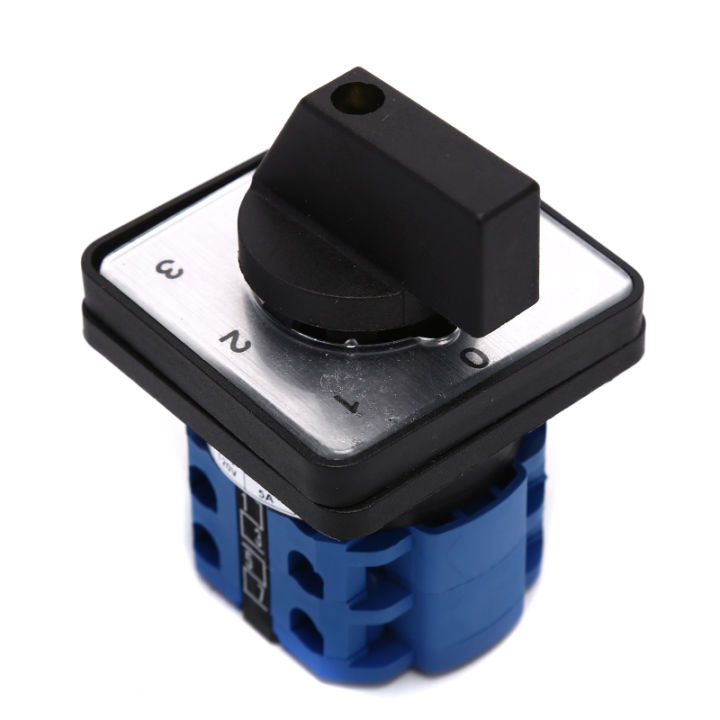 Lw26-20/1 Din Mounted On-off Rotary Switch Knob 2 Position 0-1 ...