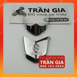 Bộ ốp mỏ dè trước sau xe Nouvo 6 NO RC FI - chỉ mũi đuôi dè inox chắn bùn - phụ kiện trang trí xe Yamaha