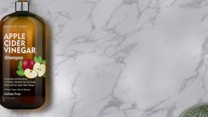 Majestic Pure Cider Vinegar Shampoo Sulfate Free - 16 Fl Oz Ideal for daily hair cleansing scalp care frizz control and maintaining soft thy-looking hair