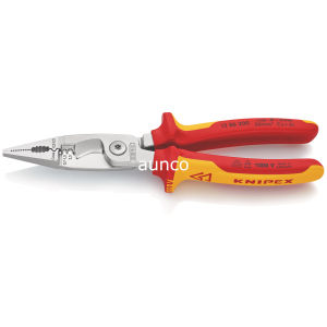 KNIPEX 13 86 200 Electrical Installation Pliers 1386200 1000V Insulated VDE Playar Juruelektrik Bertebat
