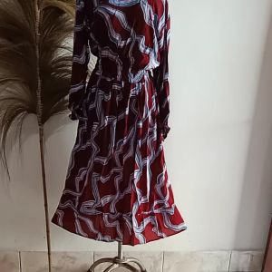 (COD) DRES VANESA LONG KOREAN STYLE BAJU MUSLIM