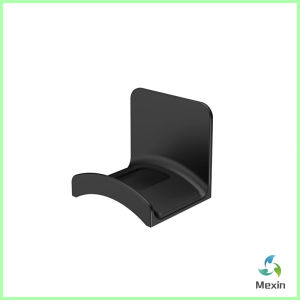 Mexin ตะขอแขวนหูฟัง แป้นติดทรงเหลี่ยม สําหรับโต๊ะคอมพิวเตอร์ ตะขออเนกประสงค์ Earphone hook