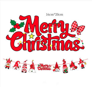Dây Cờ Treo Trang Trí Giáng Sinh Cờ treo trang trí nội thất nhà cửa không khí Noel