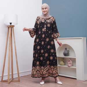 Gamis jumbo ld 130 rayon longdress jumbo kekinian