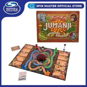 Spin Master Games Cardinal Games Jumanji Game Cardboard The Classic Adventure Board Game for Kids and Families Aged 8 and Up