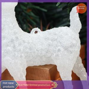 Graceful Deer Christmas Forest Elk White Flash Dessert Table Decor for Home