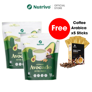 Nutrivo Supreme Avocado Nutri Drink (30g x 12 Sticks)
