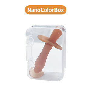 Bevavar Mainan Gigitan Bayi Lembut Silicon Molar Stick Teether Bayi Dengan Kotak Bpa Free