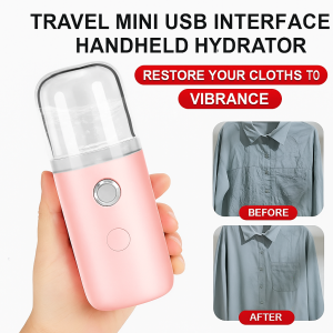 เตารีดไฟฟ้าขนาดเล็กแบบพกพาแบบพกพาเตารีดไอน้ําใหม่ทรงพลังมินิเสื้อผ้า Steamer เตารีดไฟฟ้า迷你旅行熨烫仪