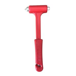 USEFUL TOOL มัลติฟังก์ชั่ ค้อนหนีภัย มินิมินิ สีแดงเเดง ที่ทุบกระจกหน้าต่าง สากลสากลสากล ด้ามจับแบบยาว ค้อนนิรภัยสำหรับรถยนต์ บ้านในบ้าน