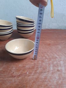 Set 10 chén môc dùng cơm  size 11 cm