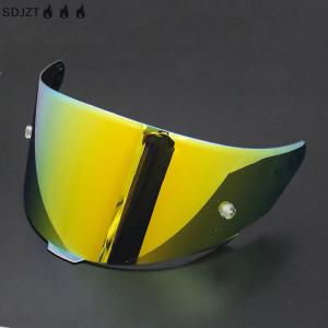 ZZ🔥🔥🔥 อุปกรณ์ป้องกันใบหน้าสำหรับหมวกกันน็อค kyt TT-Course อุปกรณ์เปลี่ยนเลนส์รถจักรยานยนต์ป้องกันรอยขีดข่วนป้องกันรังสียูวี