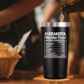 SpenMeta Grandpa Gifts - Gift for Grandpa from Grandchildren - Christmas, Birthday Present Idea for Grandpa - Grandfather Fathers Day Gift, 20oz Vacuum Insulation Grandpa Tumbler. 