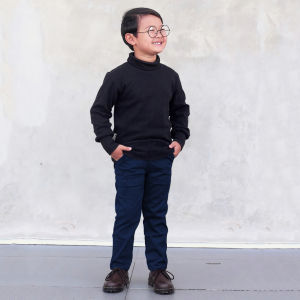 Celana Panjang Anak Laki Laki Chinos Usia 2 - 12 Tahun Slim Fit