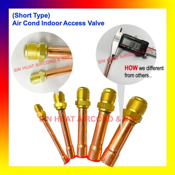 (Thick type)Aircond Indoor Unit Access Valve / Air Conditioner Service