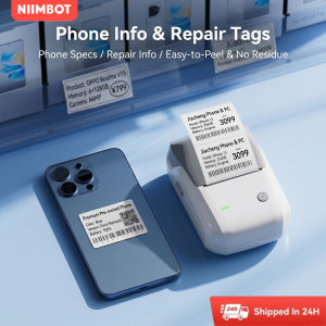 NIIMBOT B1/B1PRO Bluetooth Thermal Label Maker Portable Digital Phone Repair Tag Printer