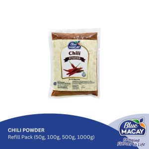 Blue Macay Chili Powder Refill Pack (50g 100g 500g 1000g)