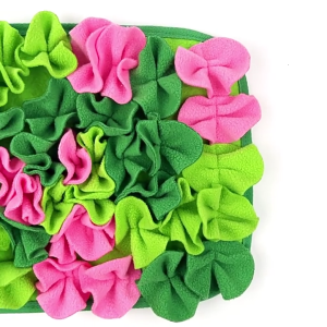 Animal Enrichment Foraging Pad For Rabbit Rodents Stimulating Feeding Activity Toy Polyester Fabric Decoration