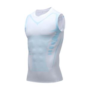 2026 Compression Tank Top FOR Men Gym Shirt Core Shaping Belly Vest High Elasticity Mens Sport Fitness Vest Workout Muscle Top