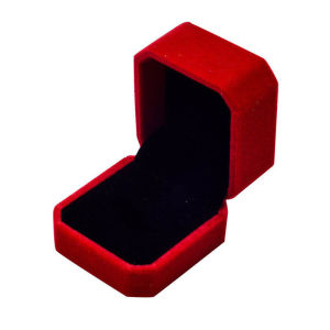 Jewelry Organizer Case Storage Box Jewelry Collection Accessories For Ring Necklace Earrings Fashion Jewelry Square Velvet Jewelry Gift Box For Ring Earrings (Only The Box)