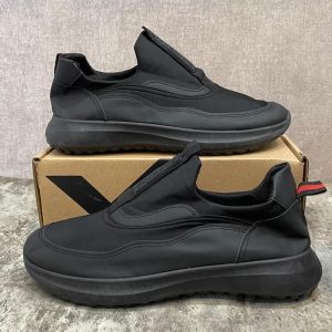Kenxiex Sepatu Pria Slip On Casual Canvas Shoes 121702