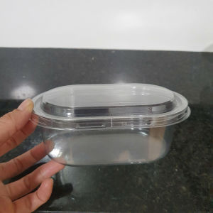 50 Hộp Nhựa Oval JB 11 Hộp đựng bánh lạnh rau câu bánh kem - Hàng Việt Nam