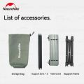 Naturehike Mini Square Camping Table Folding Portable Only 1kg Foldable Aluminum Durable 50kg Max Load Ultralight Hiking Backpacking Picnic BBQ Small Egg Roll Table with Storage Bag Nature Hike. 