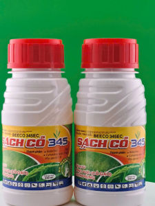 sạch cỏ 345 (240ml) trừ cỏ lồng vực cỏ gạo cỏ đuôi phụng trên lúa