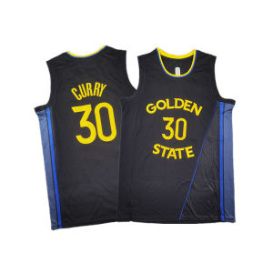 Áo đấu bóng rổ Golden State Warriors số 30 áo đấu Curry thêu.