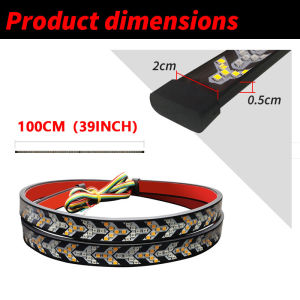 60INCH Truck Tail Strip Tailgate LED Light Bar Reverse Brake Turn Signal Car Warning Strip