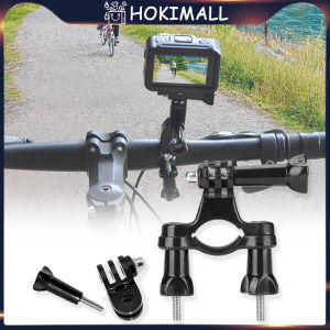 Bike Handlebar Clamp Bicycle Mount 3-Way Handlebar Seatpost Pole Mount Actio Cam Untuk GoPro Osmo Action insta 360