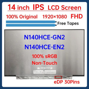 14" IPS Laptop LCD Screen N140HCE EN2 N140HCE-EN2 N140HCE-GN2 Display Matrix Panel Replacement 1920x1080 100% sRGB eDP 30 Pins