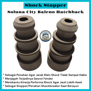Shock Stopper Spon Empuk Belakang Soluna City Baleno Hatchback Tinggi 1Set(2Pcs)