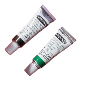 2pcs đầy màu sắc nghệ sĩ kẹp tóc màu nước sắc tố trang trí tóc cho nghệ thuật các lớp học triển lãm và trở lại trường học ngày