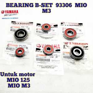 bearing b-set 93306 mio m3 untuk motor mio 125mio m3 kualitas bagus dan original lahar motor mio/lahar motor memiliki kualitas yang bagus sehingga membuat anda nyaman dalam berkendaraan ygp