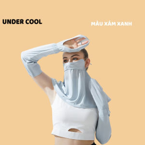 Găng Ống Tay Có Bàn Tay Chống Nắng UNDERCOOL UPF50+ Lỗ Thông Hơi Thoáng Khí Phù Hợp Lái Xe Đa Năng OT06