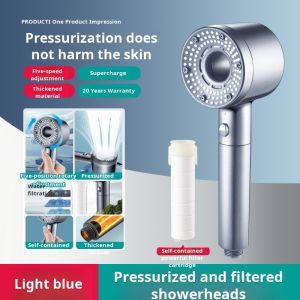 HomeFiltered Shower Heads Bathroom Home Bathtub Adjustable Shower Heads