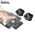 [24 Giờ Tàu] HOco L17 Gốc 100% Dual-Mic Micro dây chuyền không dây kỹ thuật số Microphone (IP/type-C) Với hộp sạc Cho Vlogging phát trực tiếp Plug-Play. 