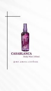casablanca parfum ( classic 100 ml ) body mist cologne