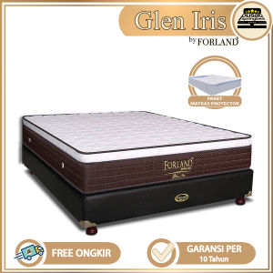 Springbed Kasur Pocket Spring Encasement Plushtop - Forland Springbed Glen Iris [JABODETABEK]
