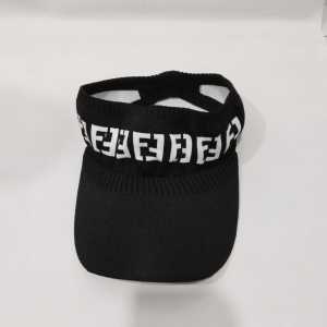 FU  Topi Senam Wanita Summer Zumba Topi Knit Visor Sport Baseball Rajut Katun Sepeda Pantai Sunshade T6 F15