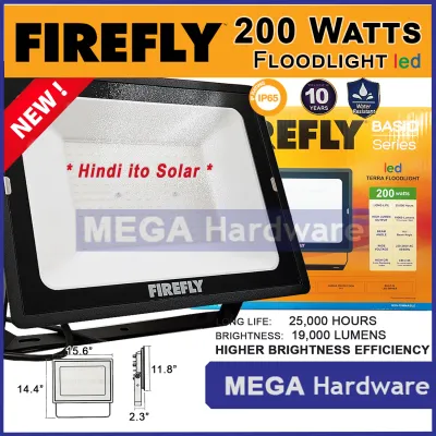 Firefly Weatherproof Terra LED Floodlight Daylight (10W 20W 30W 50W 70W 100W 150W 200W) Flood light (HINDI SOLAR)