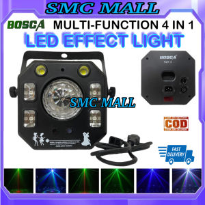 BOSCA Stage Light Kaleidoscope 4in1 Multi-Function Led Effect Light Stage equipment Magic ball Purple light Strobe light