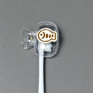 LONGB Mèo dễ thương Vỏ bọc bàn chải đánh răng Nhựa Phim hoạt hình Hộp đựng bàn chải đánh răng  Chống bụi Bọc bảo vệ bàn chải đánh răng Du lịch
