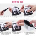 Cadrim Electric Nail Drill, Adjustable Nail File Machine Set with Sanding Bands for Manicure Pedicure Acrylic Glazing Nail Art Polisher (Black). 